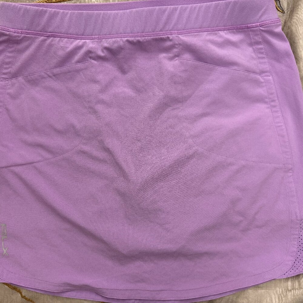 RLX GOLF Lilac Perforated Stretch Skort Size M